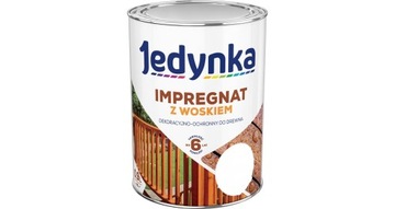 Jedynka IMPREGNAT DO DREWNA z WOSKIEM bezbarwny 5l