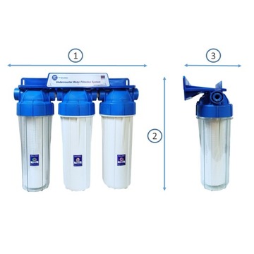 ФП3-К1Н АКВАФИЛЬТР Фильтр для воды под мойку KDF