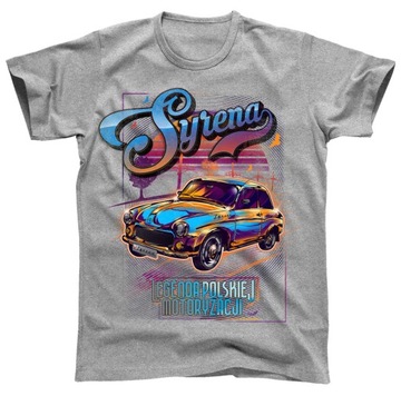 SYRENA FSO syrenka koszulka t shirt SUMMER r. L