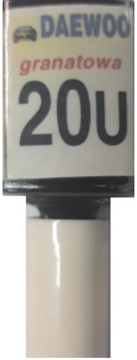 DAEWOO 83L BLACK GRANADA LAKIER ZAPRAWKA DO RYS