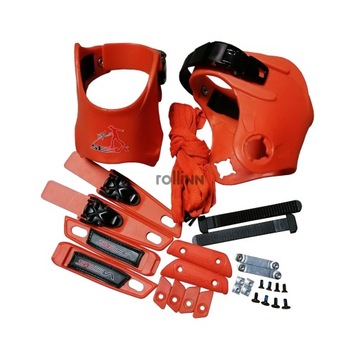 SEBA SKATES HIGH CUSTOM KIT POMARAŃCZ 38-42 KOLOROWY ZESTAW DO ROLEK HIGH