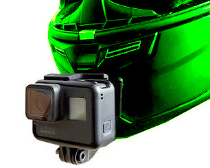 Держатель для шлема HJC RPHA 70, камера GoPro DJI Xiaomi