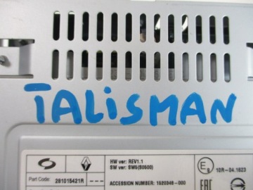 Модуль чтения компакт-дисков TALISMAN 281015421R PLAYER