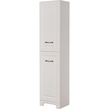 FINEA meble łazienkowe biały wysoki regał