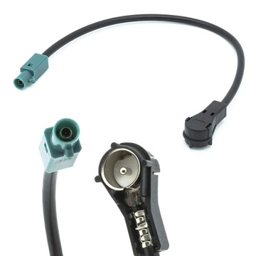 REDUKCJA ANTENY FAKRA ISO VW GOLF PASSAT POLO FOX