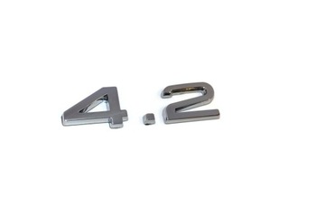 AUDI A6 A8 C6 Q7 EMBLEMAT ZNACZEK LOGO NAPIS 4.2