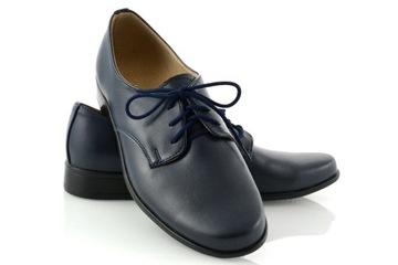 ФОРМАЛЬНЫЕ ТУФЛИ ДЛЯ МАЛЬЧИКОВ ТЕМНО-СИНИЕ r32