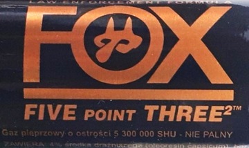 NAJOSTRZEJSZY GAZ PIEPRZOWY ŻELOWY FOX LABS 5.3