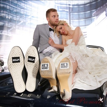 Наклейки на обувь I'M PARTY свадьба свадьба