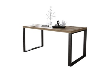 Stół BASIC do jadalni, 5 kolorów blatów 80cmx160cm