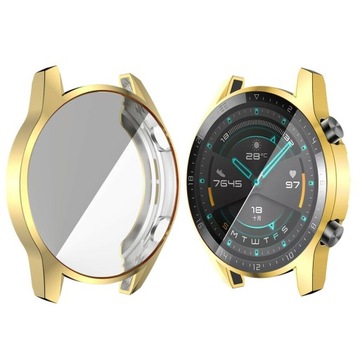 МЕТАЛЛИЧЕСКИЙ СИЛИКОНОВЫЙ КОРПУС ДЛЯ HUAWEI WATCH GT 2