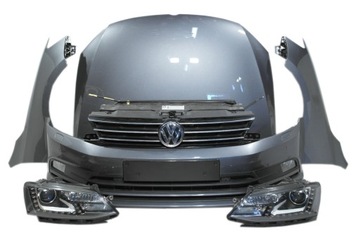 VW JETTA 5C6 ZDERZAK PRZEDNI KOMPLETNY LD7X