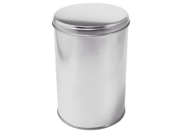1 szt PUSZKA METALOWA SREBRNA PUDEŁKO 100 x 148 mm