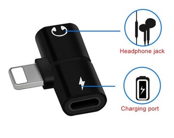 Adapter 2w1 / Lightning Audio / iPhone 11 / 11 Pro