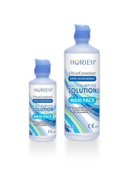 HORIEN ULTRA COMFORT МНОГОЦЕЛЕВАЯ ЖИДКОСТЬ ДЛЯ КОНТАКТНЫХ ЛИНЗ 500 МЛ