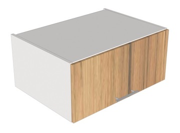 MEBLE MODUŁOWE VERTINA 270x330CM WYSPA ORZECH JASNY KUCHENNE