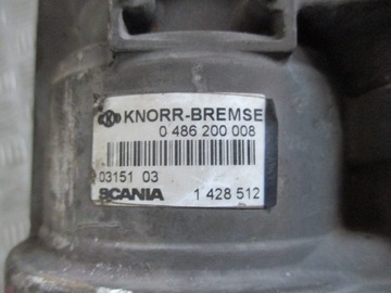 ГЛАВНЫЙ КЛАПАН SCANIA 4 95-04R 0486200008 1428512