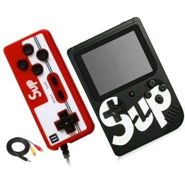 Мини-портативная ретро-консоль для SUP, 400 игр, 2 игрока