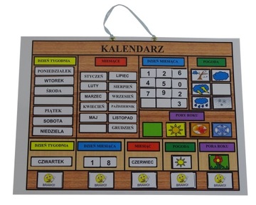 Mój pierwszy kalendarz uniwersalny z rzepem