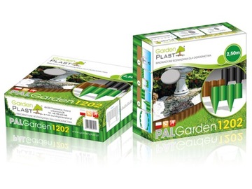 Сад ПАЛИСАД PalGarden EDGE ЧЕРНЫЙ ЗАБОР высотой 25 см