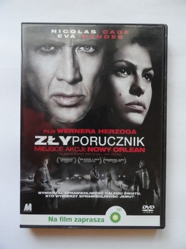 Film na DVD Zły porucznik Nicolas Cage Eva Mendes