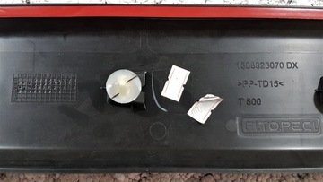 LIŠTA BLATNÍKU ZADNÍ CITROEN NEMO BIPPER FIORINO