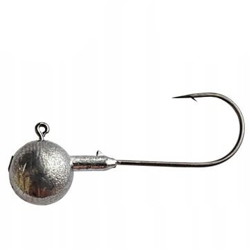 GŁÓWKA JIGOWA Black Nickel 15 g HAK 5/0 JAPAN HOOK