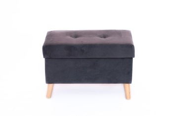 PUFA SKRZYNIA SCHOWEK NÓŻKI ROYAL VELVET