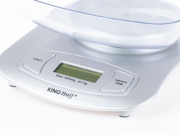 ЭЛЕКТРОННЫЕ КУХОННЫЕ ВЕСЫ с ЧАШЕЙ ДО 5 кг ТАРЫ