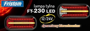 ФОНАР ЗАДНИЙ КОМБИНИРОВАННЫЙ FRISTOM FT-230 LED LAWETTA