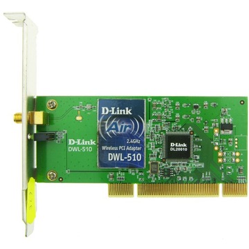 WIFI DLINK DWL-510 bez antenki 100% OK 6zE