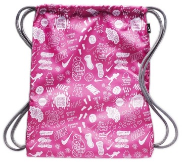 FUKSJA! WOREK NIKE GYMSACK PRINTE BA6009 623 NEW