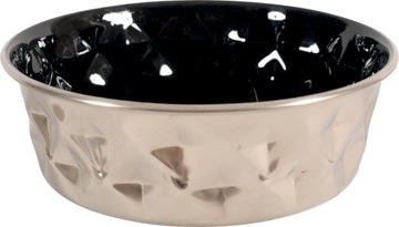 METALOWA MISKA DIAMOND NA WODĘ KARMĘ DLA PSA KOTA