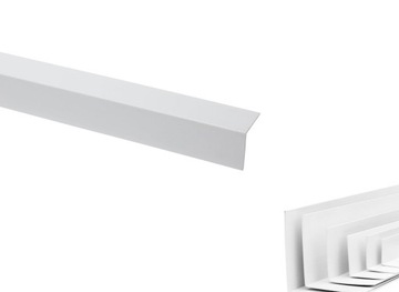 KĄTOWNIK PCV 30x30 mm Narożnik PROFIL BIAŁY 100cm