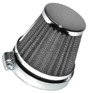 FILTR POWIETRZA STOŻKOWY 54 MM CHROM HONDA YAMAHA