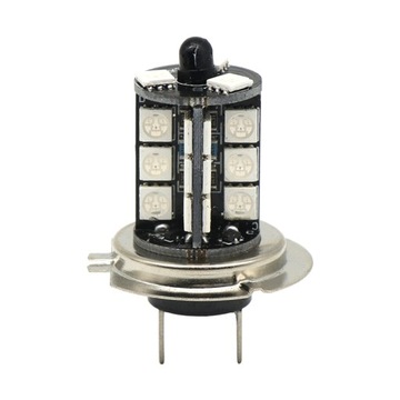 СВЕТОДИОДНЫЕ ЛАМПОЧКИ RGB H7 2шт 16 ЦВЕТОВ + ПУЛЬТ ДИСТАНЦИОННОГО УПРАВЛЕНИЯ