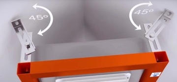 POLSKI Stelaż BIAŁY podtynkowy wc miska wc rimless