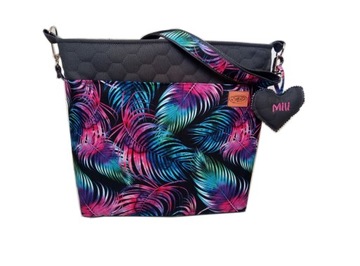 СУМКА-ОРГАНИЗАТОР ДЛЯ КОЛЯСКИ БОЛЬШОЙ ВМЕСТИТЕЛЬНОСТИ ИЗ ЭКО КОЖИ HIT