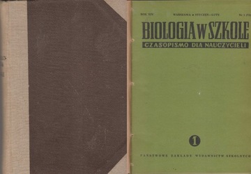 BIOLOGIA W SZKOLE cały rocznik 1961