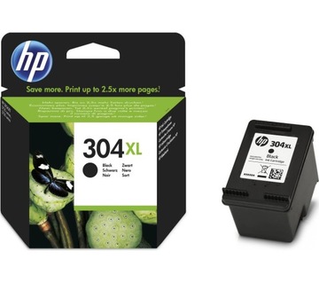 HP 304XL TUSZ 2620 2630 3730 3732 3720 drukarki DeskJet oryginalny czarny