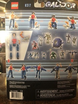 LEGO ГАЛИДОР АЛЛЕГРА 8317 УНИКАЛЬНЫЙ 2002 г. Новый
