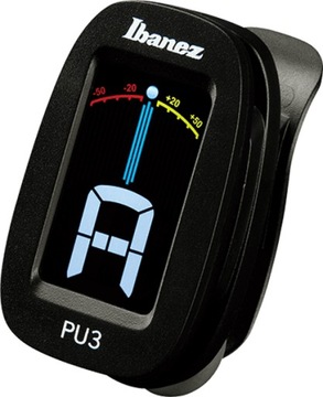 IBANEZ PU3 BK STROIK TUNER CHROMATYCZNY GITARA BAS