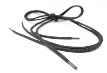 Шнурки круглые 160см 5мм черные