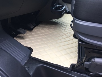 Dywaniki pikowane Ducato Jumper Boxer beżowe 3os