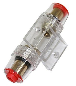 КОРПУС + ПРЕДОХРАНИТЕЛЬ 40А ДЛЯ АВТОМОБИЛЬНОГО УСИЛИТЕЛЯ АУДИО