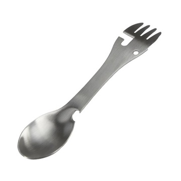 NIEZBĘDNIK NÓŻ WIDELEC ŁYŻKA CAMPING SPORK ST1