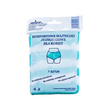 Horizon Jednorazowe majtki poporodowe 7 szt. r.40