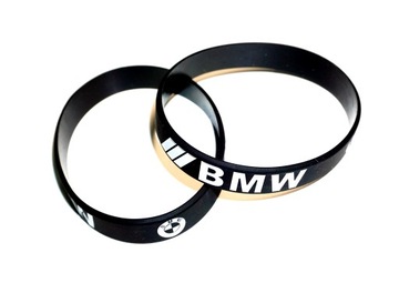 Opaska silikonowa na rękę BMW czarna