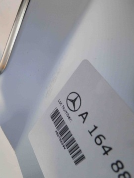 MERCEDES ML W164 164 ЛИФТ ХРОМ В ПЕРЕДНЕМ БАМПЕРЕ