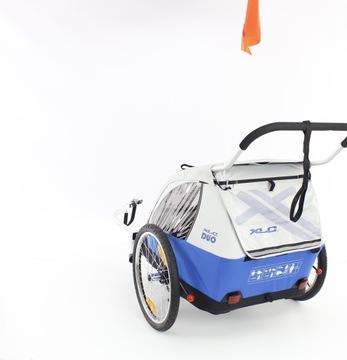 ПРИЦЕП XLC 2 человека DUO 2 BSC03 КОЛЯСКА JOGGER 3в1